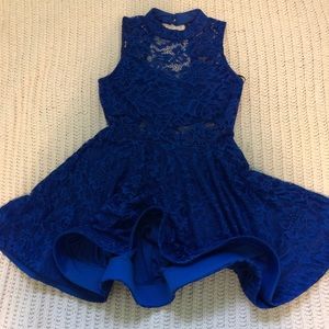 Royal Blue Dress